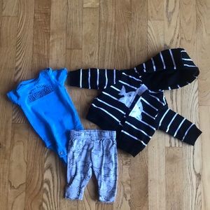 Newborn Shark Hoodie Bundle